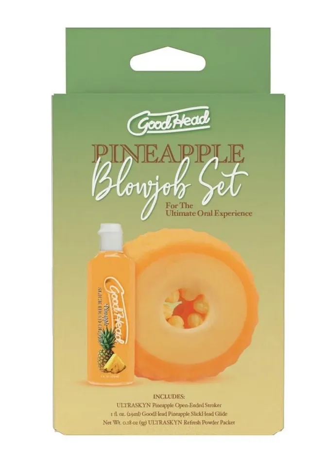 Anal GoodHead Goodhead Blowjob Set Pineapple