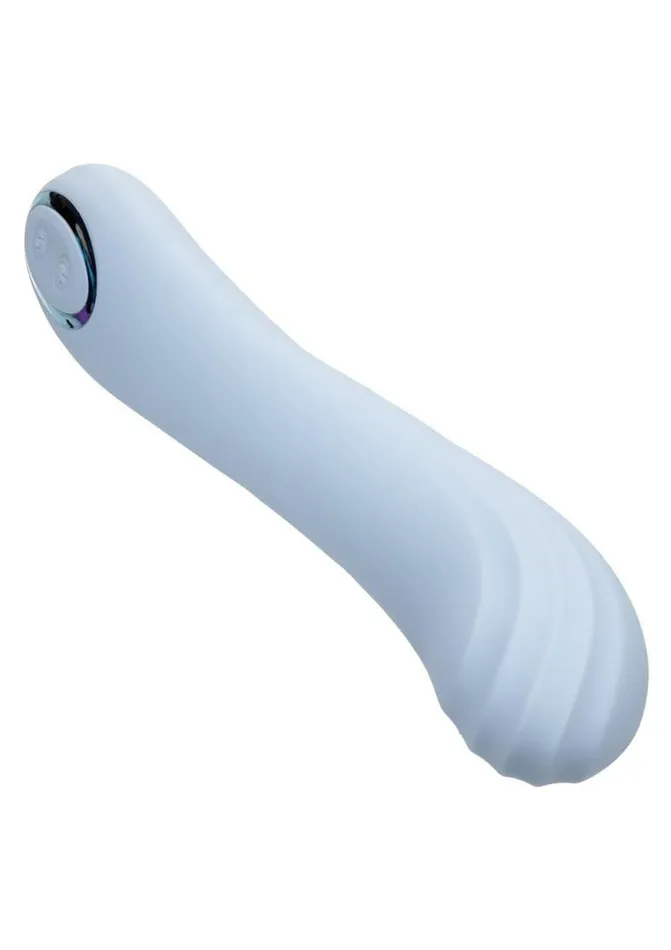 Azure Collection Female Sex Toys Azure Collection Contoured G Rechargeable Silicone Vibrator