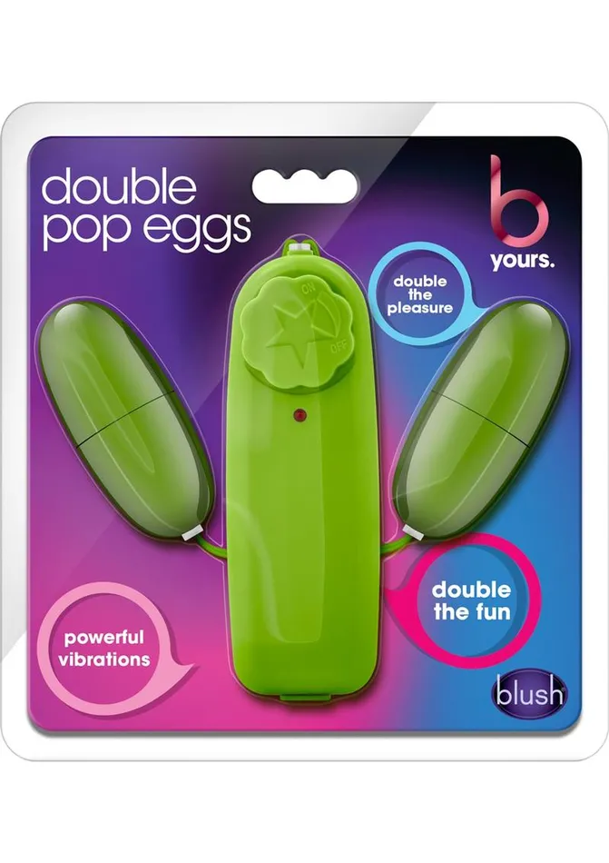 B Yours Female Sex Toys B Yours Double Pop Eggs with Remote Control B Yours Female Sex Toys B Yours Double Pop Eggs with Remote Control