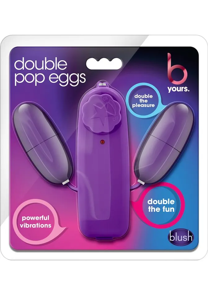 B Yours Female Sex Toys B Yours Double Pop Eggs with Remote Control B Yours Female Sex Toys B Yours Double Pop Eggs with Remote Control