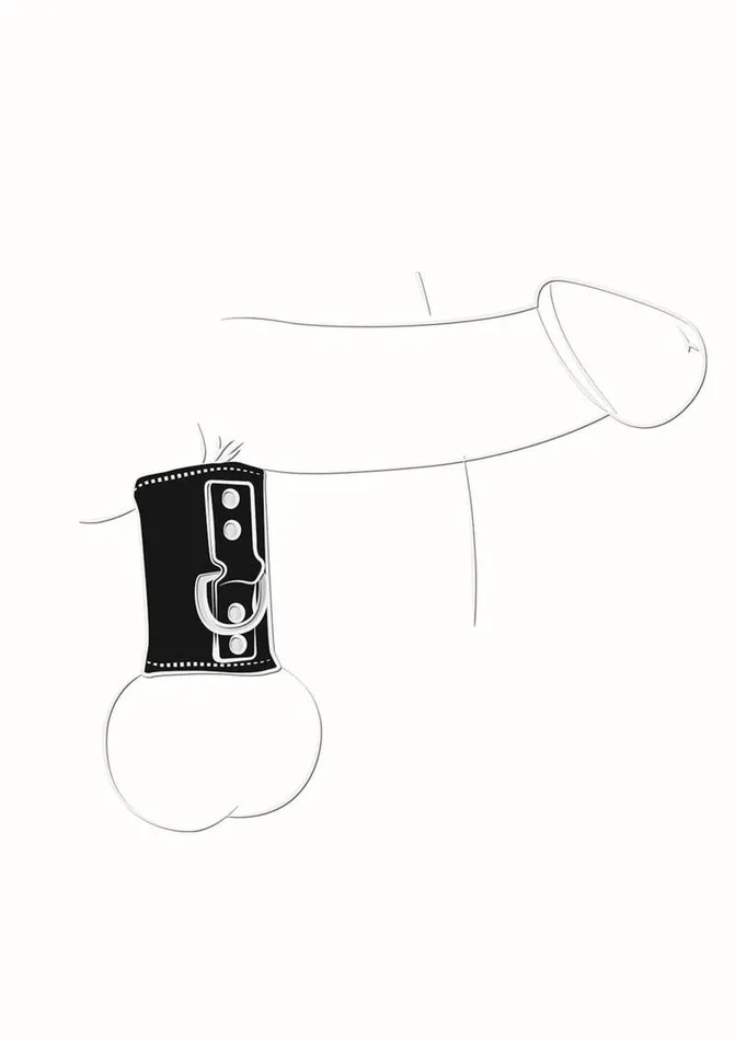 Ballgear Iron Max Ball Stretcher with DRing Ballgear Male Sex Toys