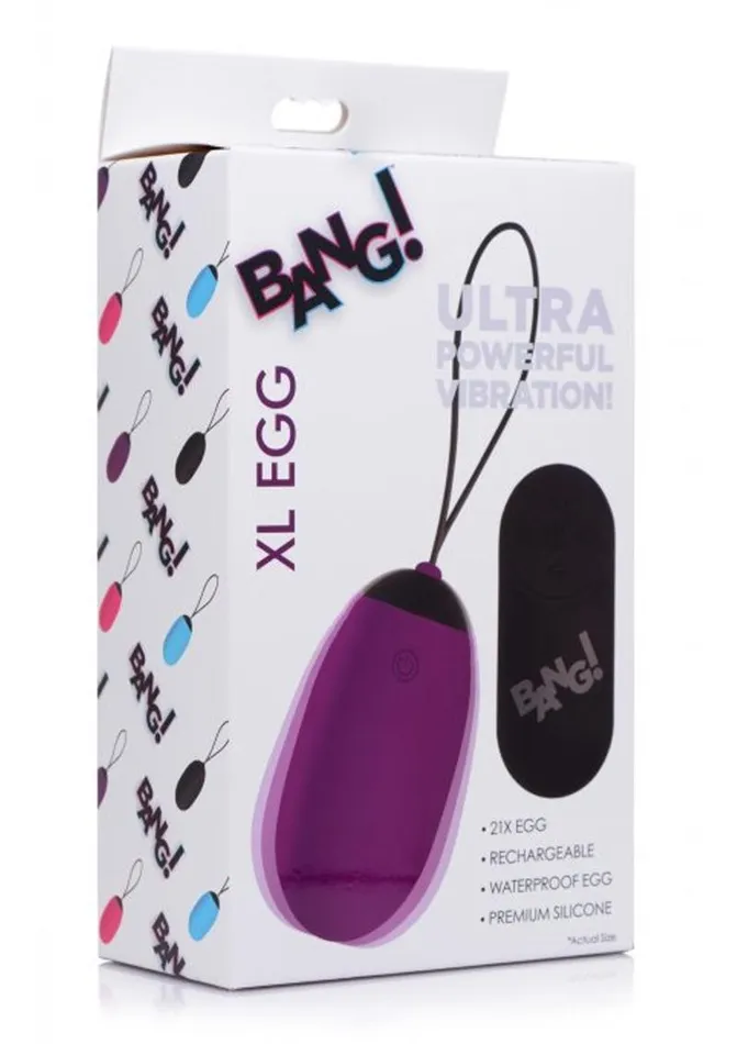 BANG Female Sex Toys Bang XL Vibrating Egg