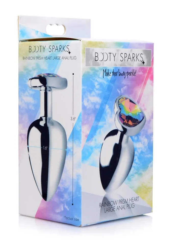 Booty Sparks Anal Booty Sparks Rainbow Prism Heart Anal Plug Booty Sparks Anal Booty Sparks Rainbow Prism Heart Anal Plug