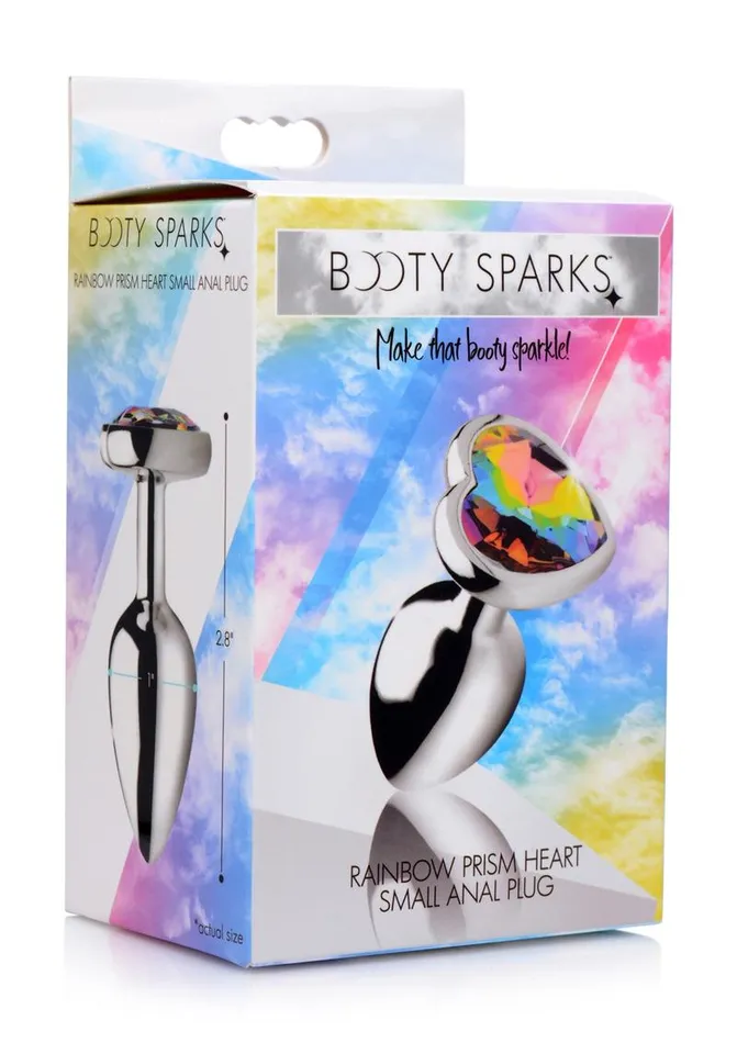 Booty Sparks Anal Booty Sparks Rainbow Prism Heart Anal Plug Booty Sparks Anal Booty Sparks Rainbow Prism Heart Anal Plug