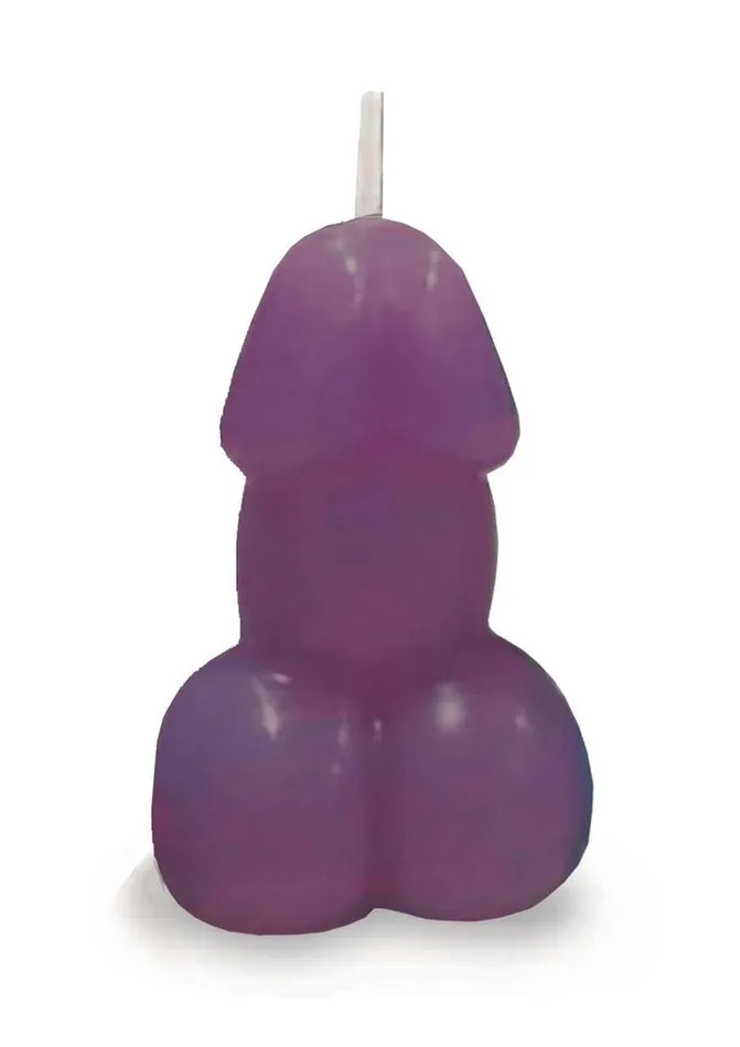 Candyprints Party Male Sex Toys Edens Candle Vanilla Scented Penis