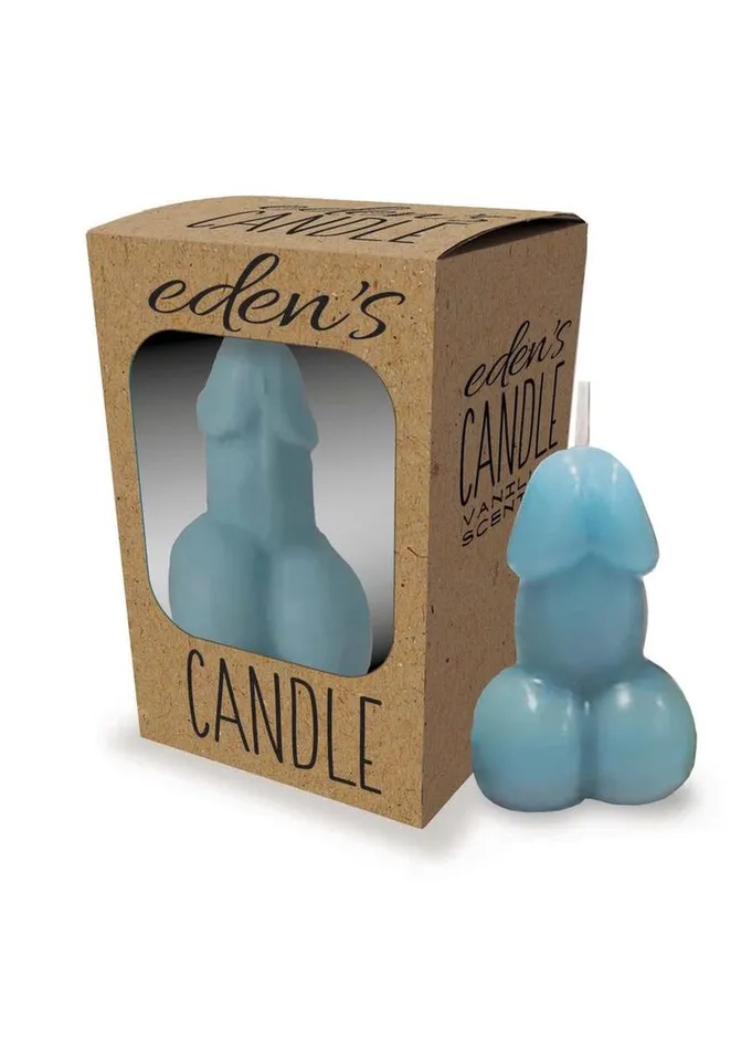 Candyprints Party Male Sex Toys Edens Candle Vanilla Scented Penis