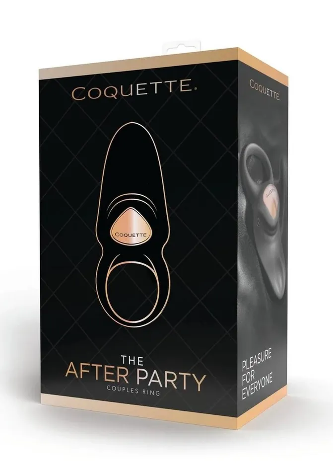Coquette The After Party Silicone Rechargeable Couples Ring Coquette Female Sex Toys