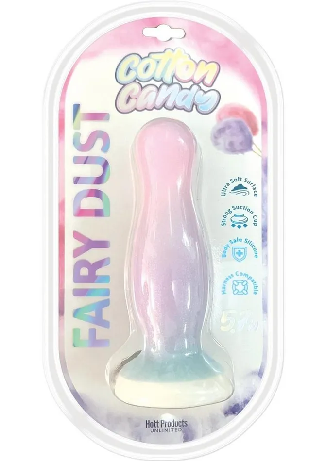 Cotton Candy Fairy Dust Mini Silicone Dildo Hott Products Female Sex Toys
