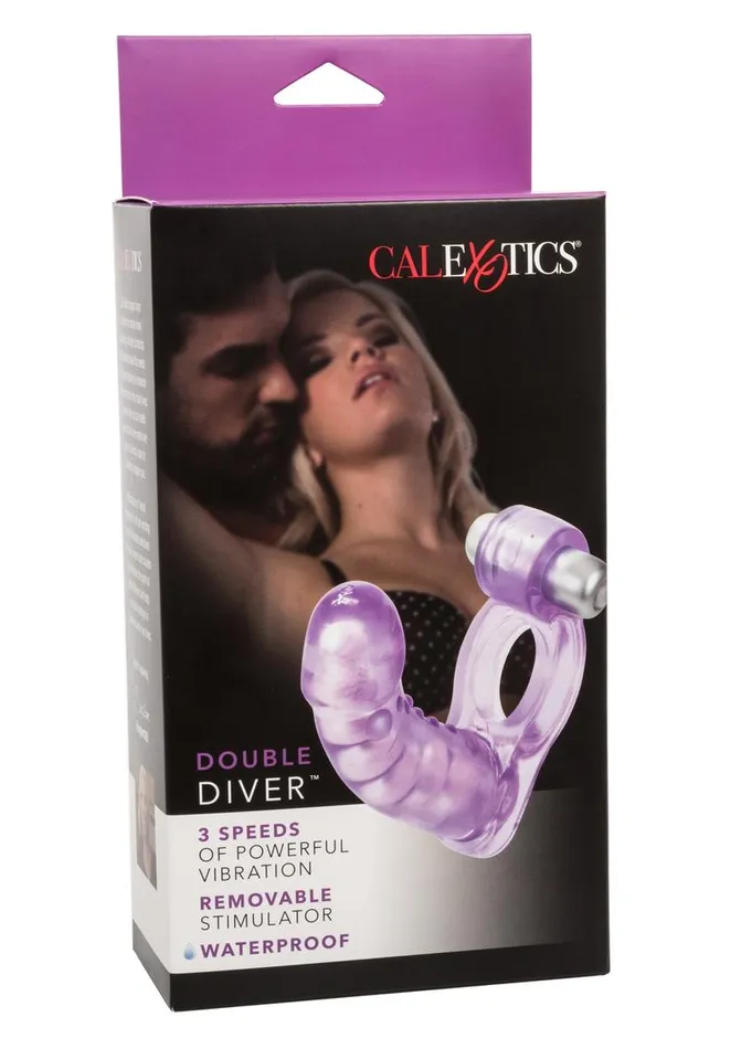 Couples Enhancers Double Diver Vibrating Enhancer with Flexible Penetrator 3 Speed Removable Bullet Female Sex Toys Couples Enhancers Double Diver Vibrating Enhancer with Flexible Penetrator 3 Speed Removable Bullet Female Sex Toys