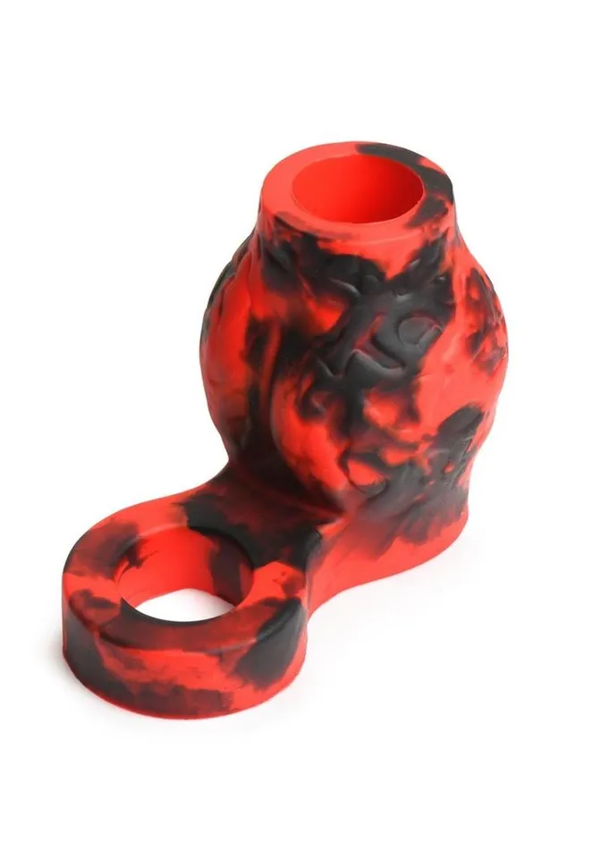Creature Cocks Male Sex Toys Creature Cocks Hell Hound Silicone Penis Sleeve and Ball Stretcher Creature Cocks Male Sex Toys Creature Cocks Hell Hound Silicone Penis Sleeve and Ball Stretcher