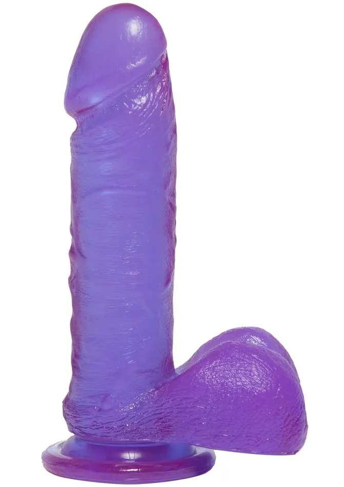 Crystal Jellies Dildo with Balls Crystal Jellies Female Sex Toys