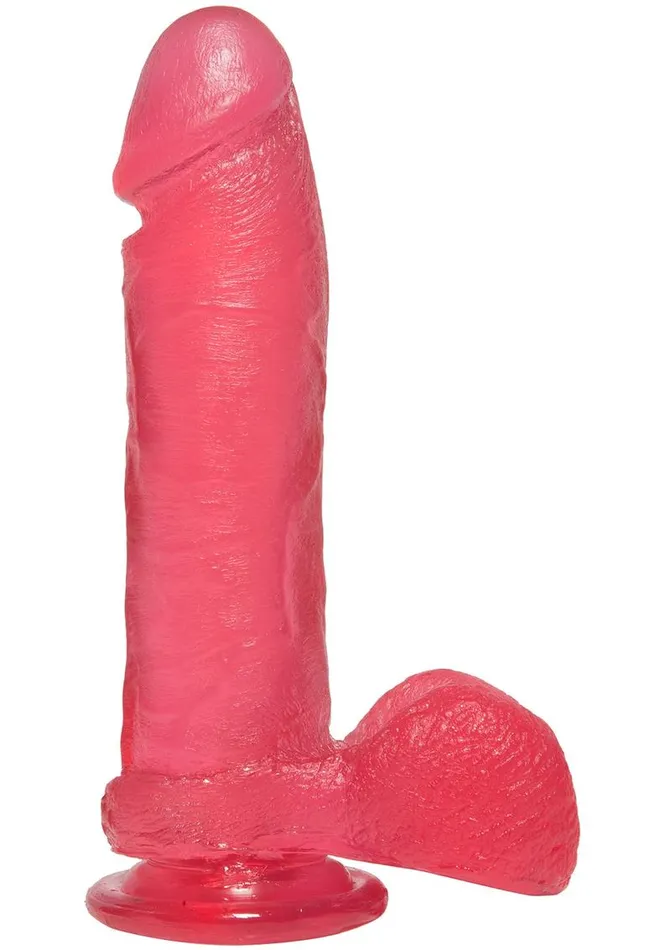 Crystal Jellies Dildo with Balls Crystal Jellies Female Sex Toys