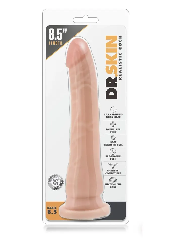 Dildos Dr Skin Dr Skin Realistic Cock Basic 85 Dildo