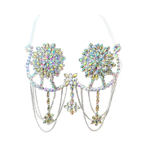 Dildos Festival Diva Hand Made Jewel Bra PlaythingsMiami
