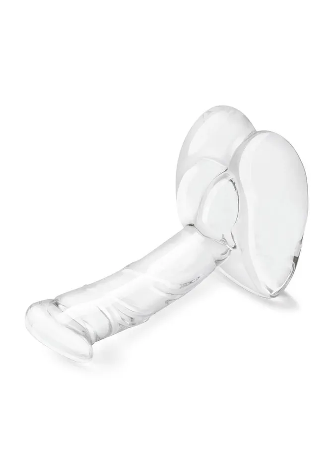 Dildos Glas Rideable Standing Glass Cock with Stability Base Glas