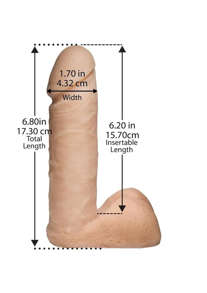 Dildos Platinum Premium Silicone The Tru Ride Dildo Platinum Premium Silicone