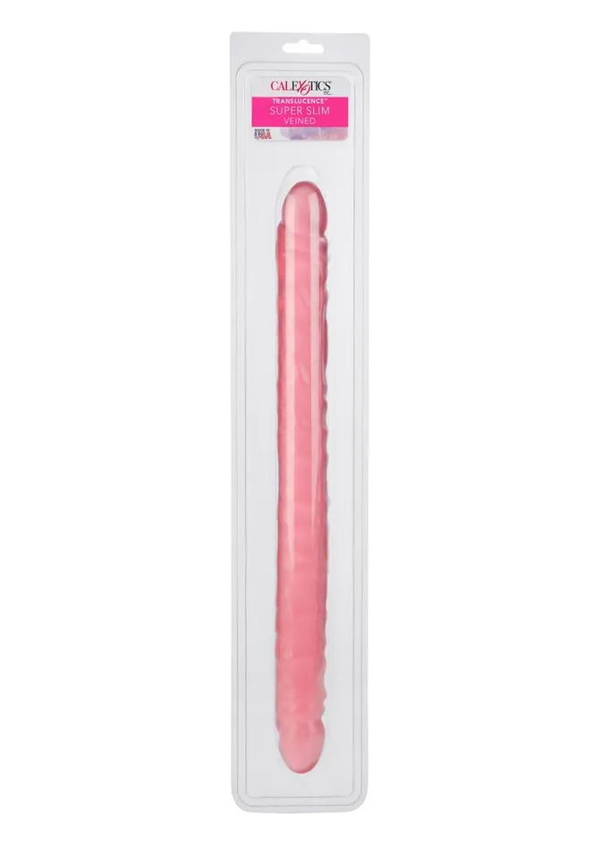Dildos Playful Dongs Translucence Viened Super Slim Dildo
