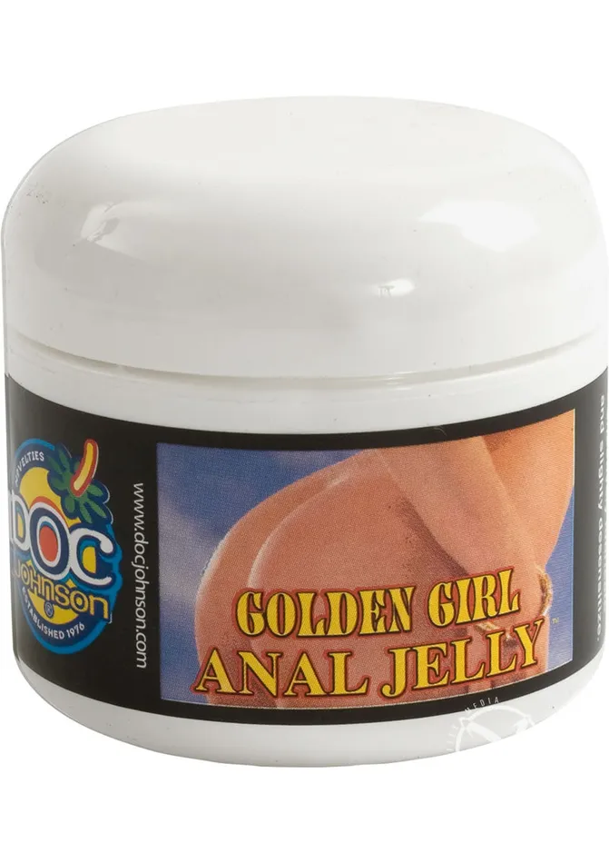 Doc Johnson Anal Golden Girl Desensitizing Anal Jelly Lubricant