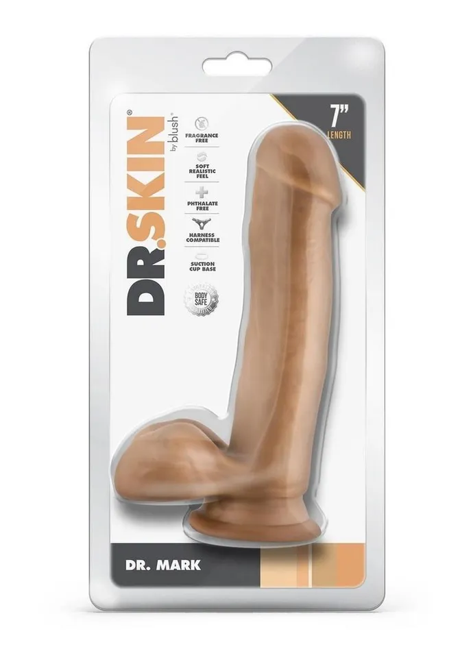 Dr Skin Dildos Dr Skin Mr Mark Dildo with Balls and Suction Cup