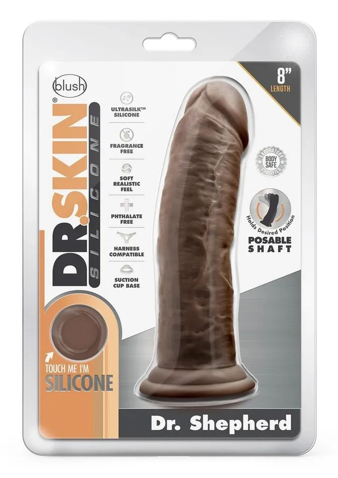Dr Skin Female Sex Toys Dr Skin Dr Shepherd Silicone Dildo with Suction Cup