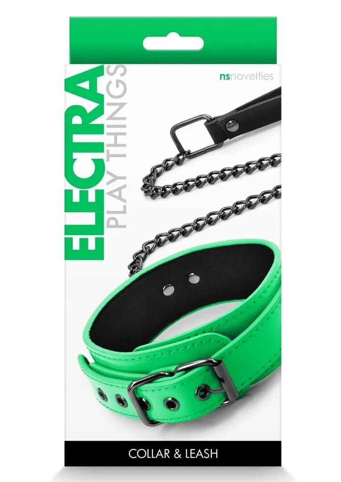 Electra Play Things Pu Leather Collar and Leash Electra Play Things Couples Electra Play Things Pu Leather Collar and Leash Electra Play Things Couples