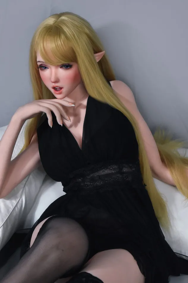 ElsaBabe Doll 150cm4ft11 ELF Anime Silicone Sex Doll Shina Tomoyo Male Sex Toys