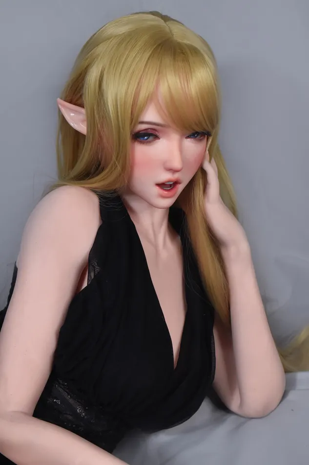 ElsaBabe Doll 150cm4ft11 ELF Anime Silicone Sex Doll Shina Tomoyo Male Sex Toys