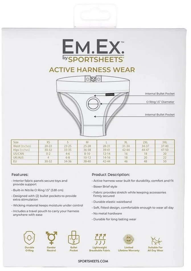 EmEx Fit Harness Corset EMEX Female Sex Toys