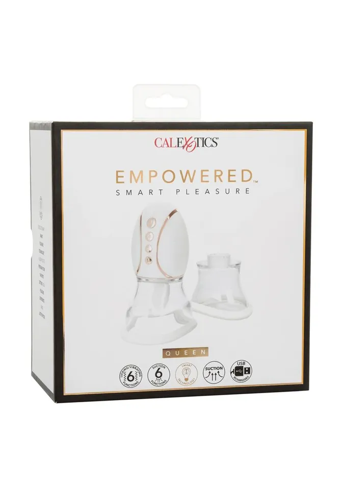 Empowered Empowered Smart Pleasure Queen Silicone Rechargeable Stimulator Female Sex Toys