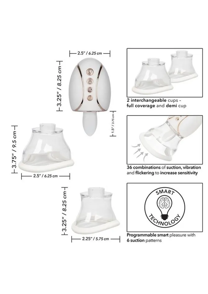 Empowered Empowered Smart Pleasure Queen Silicone Rechargeable Stimulator Female Sex Toys