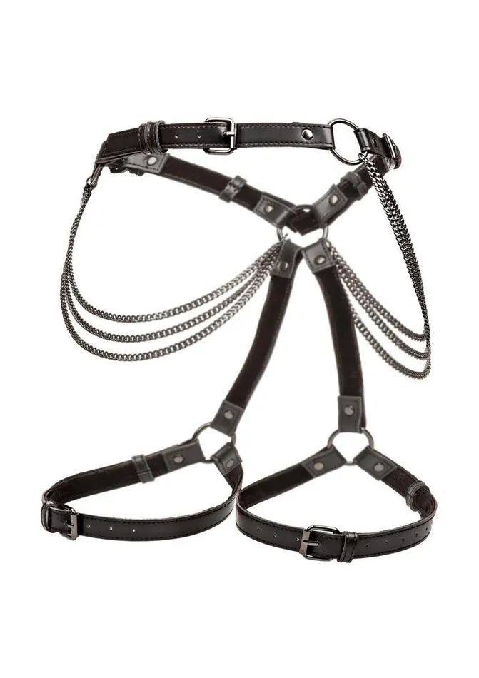 Euphoria Vibrators Euphoria Collection Multi Chain Thigh Harness