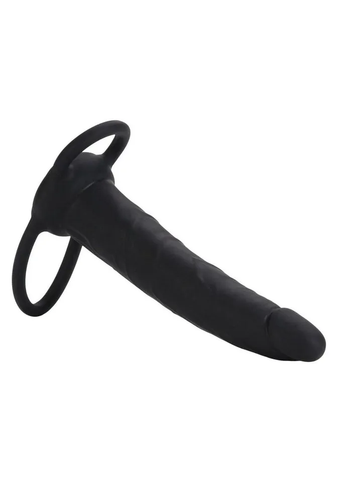 Extensions Dildos Love Rider Silicone Dual Penetrator Dildo Cock Ring