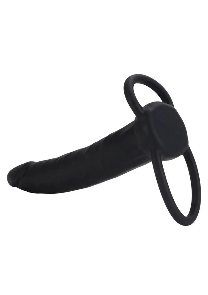 Extensions Dildos Love Rider Silicone Dual Penetrator Dildo Cock Ring