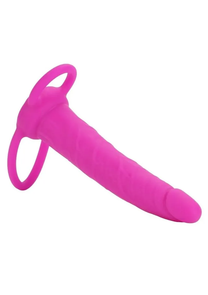 Extensions Dildos Love Rider Silicone Dual Penetrator Dildo Cock Ring