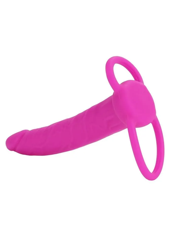 Extensions Dildos Love Rider Silicone Dual Penetrator Dildo Cock Ring
