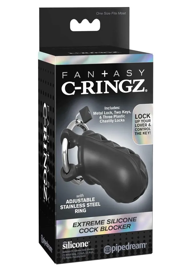 Fantasy CRingz Male Sex Toys Fantasy CRingz Extreme Silicone Cock Blocker Cock Ring Fantasy CRingz Male Sex Toys Fantasy CRingz Extreme Silicone Cock Blocker Cock Ring
