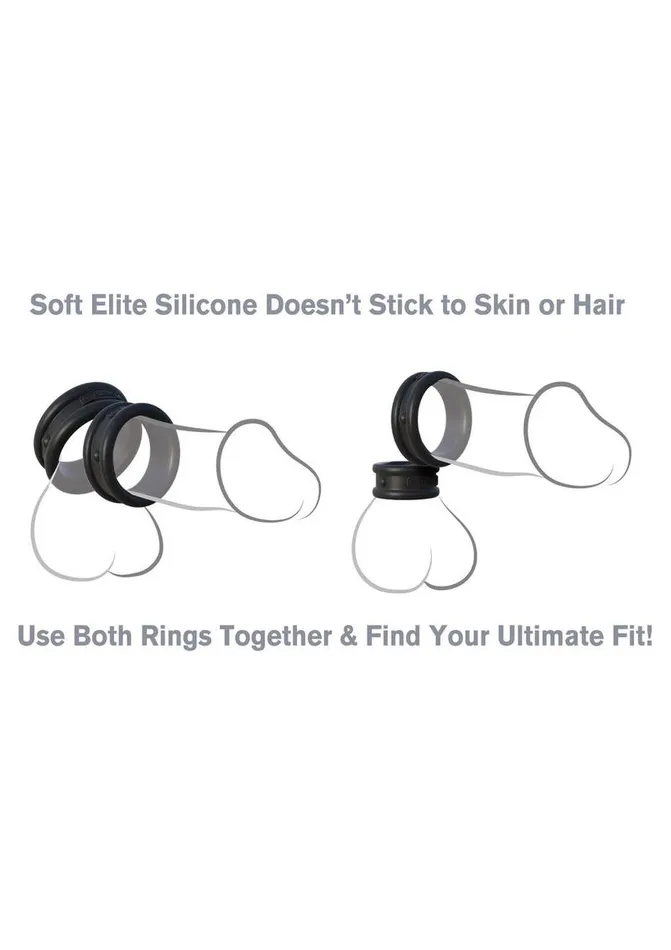 Fantasy CRingz MaxWidth Silicone Cock Rings Fantasy CRingz Male Sex Toys