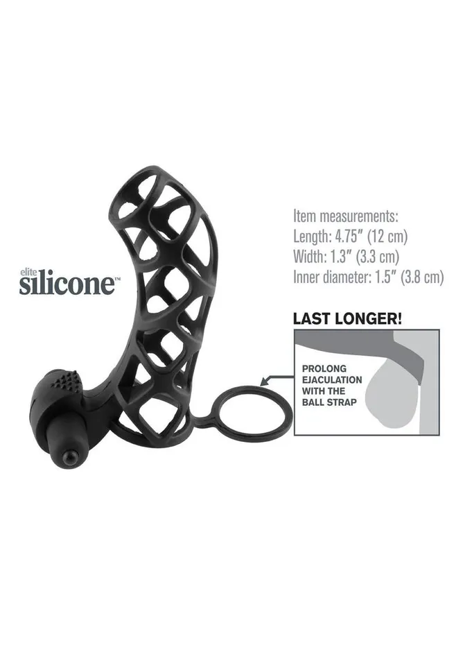 Fantasy XTensions Silicone Extreme Power Vibrating Cock Cage Fantasy XTensions Male Sex Toys Fantasy XTensions Silicone Extreme Power Vibrating Cock Cage Fantasy XTensions Male Sex Toys