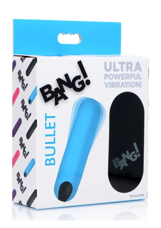 Female Sex Toys BANG Bang Vibrating Bullet with Remote Control