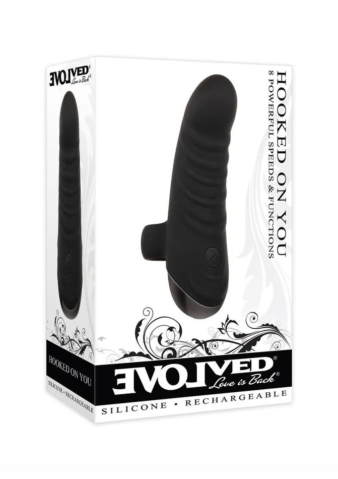 Female Sex Toys Evolved Hooked On You Silicone Rechargeable Vibrator