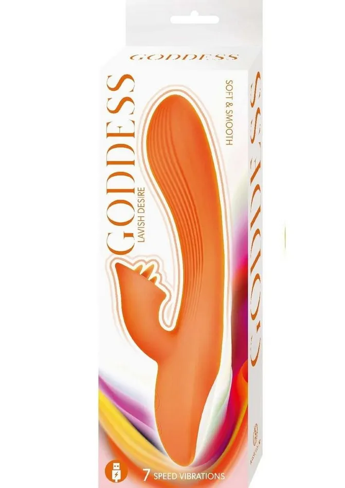 Female Sex Toys Goddess Goddess Lavish Desire Rechargeable Silicone Vibrator Female Sex Toys Goddess Goddess Lavish Desire Rechargeable Silicone Vibrator