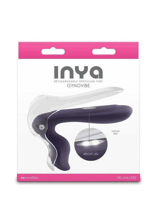 Female Sex Toys Inya Inya Gynovibe Rechargeable Silicone Speculum Vibrator