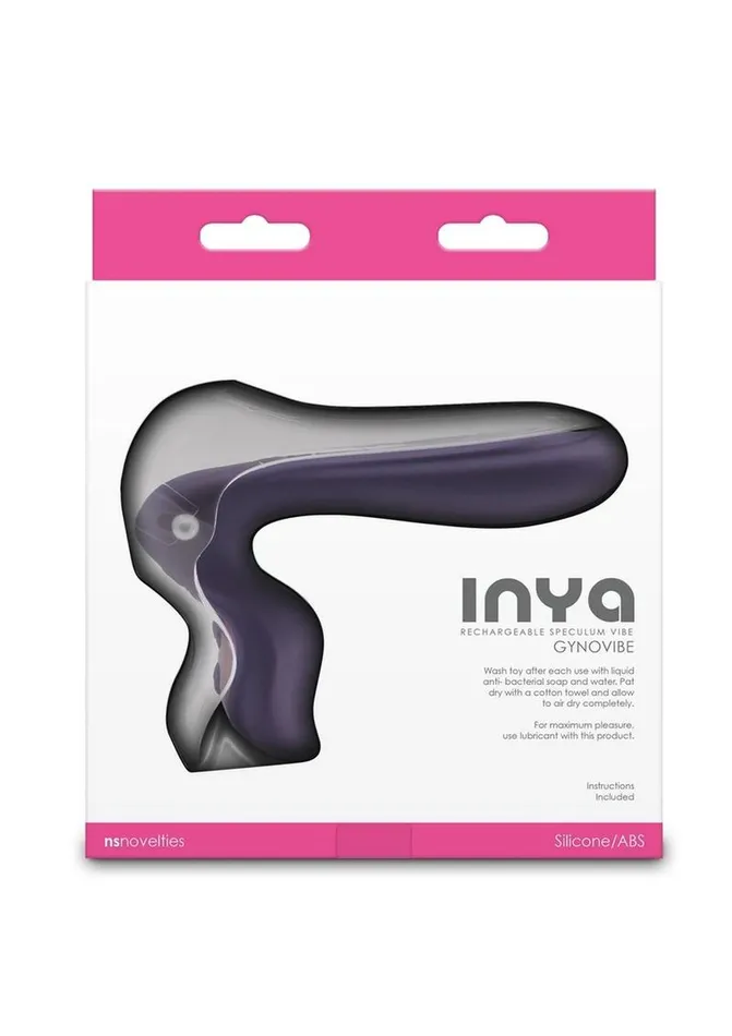 Female Sex Toys Inya Inya Gynovibe Rechargeable Silicone Speculum Vibrator