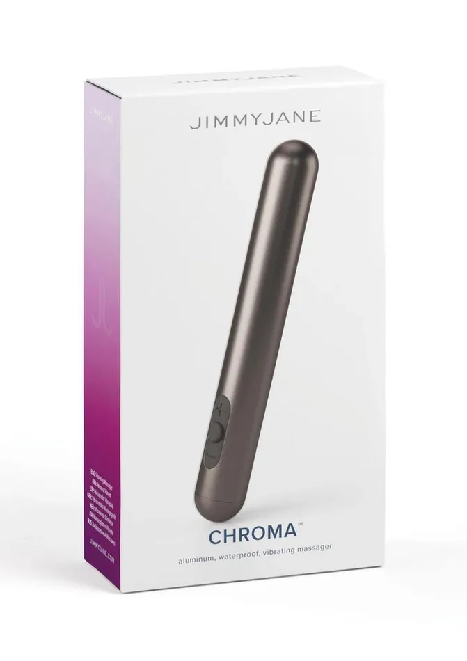Female Sex Toys Jimmyjane Jimmyjane Chroma Metal Rechargeable Vibrator