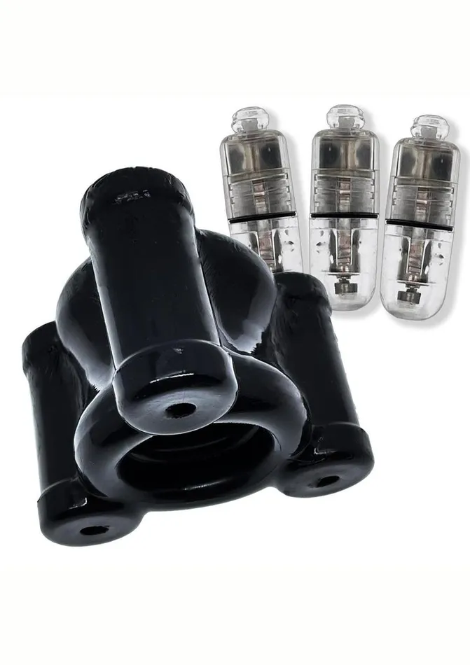 Female Sex Toys Oxballs Buzz Squeeze Vibrating Ballstretcher Oxballs