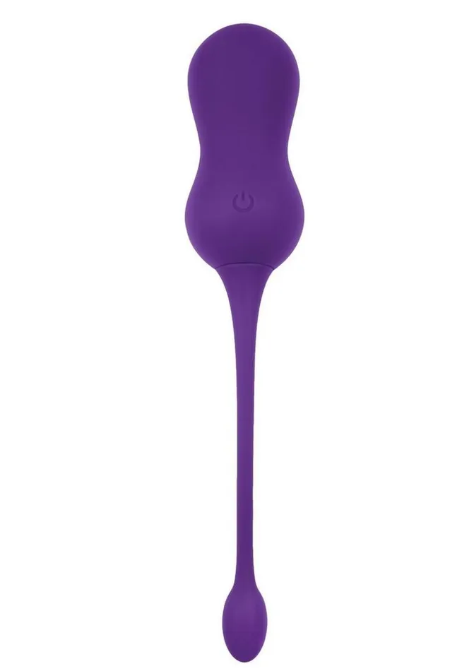 Female Sex Toys Playboy Playboy Double Time Rechargeable Silicone Vibrating Kegel Balls with Remote Control
