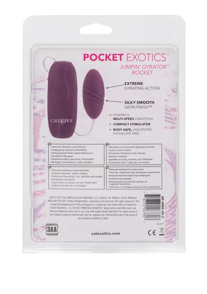 Female Sex Toys Pocket Exotics Pocket Exotics Jumpin Gyrator Rocket Bullet with Remote Control Female Sex Toys Pocket Exotics Pocket Exotics Jumpin Gyrator Rocket Bullet with Remote Control