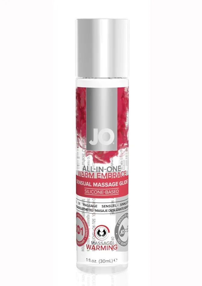 Female Sex Toys System JO JO AllInOne Silicone Massage Glide Warming