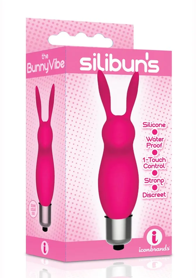 Female Sex Toys THE 9S The 9s Silibuns Silicone Bunny Bullet