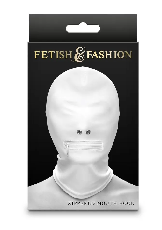 Fetish and Fashion Zippered Mouth Hood Fetish and Fashion Vibrators